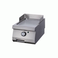 Maxima Heavy Duty plaque de gril - chrome lisse - unité simple - profondeur 70 cm - gaz – 40 × 70 × 28 cm – 7000 W - AKS-09395998