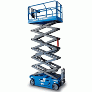 Nacelle ciseaux - Hauteur de travail max 13,89 m - Genie GS-4046 E-Drive