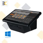Pack KILOPOS - Caisse enregistreuse tactile + Windows 10 + ETPOS 5 + tiroir caisse + afficheur client