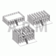 Plateforme sur rayonnage