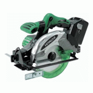 Scie circulaire 18v 165 mm + batteries 4 ah + chargeur - HIKOKI - 572815