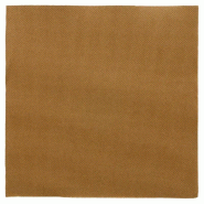 Serviette en ouate gaufré 2 plis havane 39x39cm - par 1200