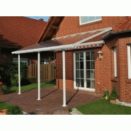 Toit terrasse blanc - avancée 3m - surface 12,5m² - pergola Toit terrasse blanc - avancée 3m - surface 12,5m² - pergola