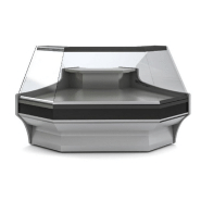 Vitrine d'angle extérieur grand modèle pour vitrine ve-10 vitre bombée sans réserve - VES-10-AP90-C Vitrine d'angle extérieur grand modèle pour vitrine ve-10 vitre bombée sans réserve - VES-10-AP90-C
