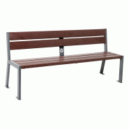 Banc plastique recyclé Silaos®5 lames