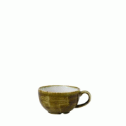 Churchill Tasse à cappuccino Stonecast Plume Green - 227 ml - Finedine - PLGRCB201