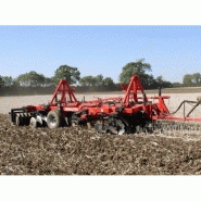 Déchaumeur à disque Tinemaster 28-66x6-23 - Quivogne - 5 dents rigides - 3,20 m de largeur de travail Déchaumeur à disque Tinemaster 28-66x6-23 - Quivogne - 5 dents rigides - 3,20 m de largeur de travail