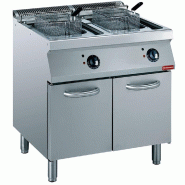 Diamond - Friteuse électrique, cuve en "Y" 2x 15 litres, éléments extérieurs sur armoire - réf. E17/F30A8-230/3--N - inox AKS-E17/F30A8-230/3--N