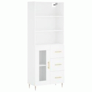Helloshop26 - Buffet bahut commode armoire meuble de rangement organisateur cuisine salle de séjour salon haut 69,5 x 34 x 180 cm 02_0032539 - 300021 Helloshop26 - Buffet bahut commode armoire meuble de rangement organisateur cuisine salle de séjour salon haut 69,5 x 34 x 180 cm 02_0032539 - 300021