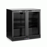 HENDI - Arrière de bar double porte - 540x900xH890 mm - Ref 236895 - noir acier 236895