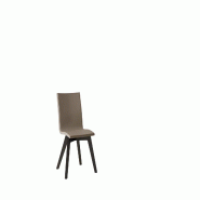Itamoby Chaise Trudy Pieds Anthracite Coussin Gris Tourterelle 52 - gris VEXSEDIATRUDY-AN-52