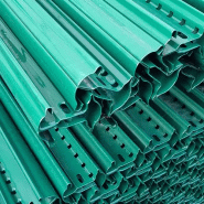 Poteau à clips - 2m50, Gris_0