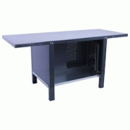 PROREGAL Etabli BUFFALO METAL avec Armoire | HxLxP 83x180x73cm | Capacité de Charge 700kg | Anthracite - noir métal PR_RS157-36 PROREGAL Etabli BUFFALO METAL avec Armoire | HxLxP 83x180x73cm | Capacité de Charge 700kg | Anthracite - noir métal PR_RS157-36