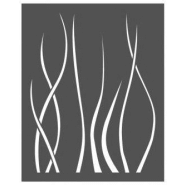 Protections murales decoratives ondulis 80x100 cm - gris sablé Protections murales decoratives ondulis 80x100 cm - gris sablé