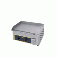 Roller Grill plaque à snacker professionnelle inox électrique, 2 zones de cuisson, PSR 600 EI - inox PSR 600 EI_0