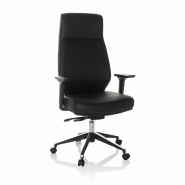 Siège de direction de qualité professionnelle VITORO ECO Noir hjh OFFICE - noir plastique 729453