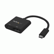StarTech Adaptateur USB-C vers DisplayPort avec USB Power