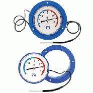 Thermomètre -40°C à +40°C - Capillaire 1.5m - Diamètre 100mm