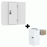 Chambre froide complète avec groupe positive 0/+5 isolation 120 mm ... - P7489.2010 + 7492.0060