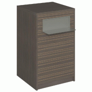 Comptoir Vertigo H T04 naturel solo L60cm 1 tabl.Couliss.2tabl.Amovibles noyerf