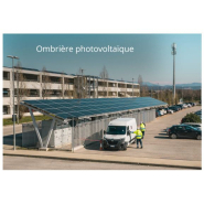Ombrière photovoltaïque pour parking - Solution clé en main TSG Solaire