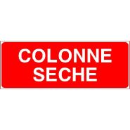 Panneau de signalisation - colonne seche