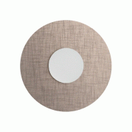 ROSSINI ILLUMINAZIONE Applique Murale Blanche Solaris Avec Abat-Jour Ivoire 12W 3000K Cri90 Ip20 - Groupe Rossini, Éclairage Led Design Pour Intérie