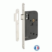 Serrure encastrable pour porte intérieure, axe 60mm, bouts ronds, nickelé - THIRARD - gris 3150260193909 Serrure encastrable pour porte intérieure, axe 60mm, bouts ronds, nickelé - THIRARD - gris 3150260193909