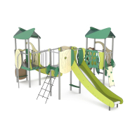 Structure multi-activités métallique Organik pour enfants plus de 2 ans - LD1OR3211 - Ludoparc