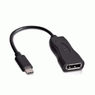 V7 Adaptateur USB-C(m) vers Displayport(f) Noir - Cble pour