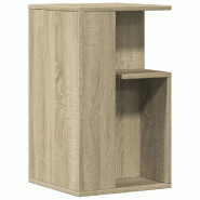 VidaXL Table d'appoint chêne sonoma 35x35x60 cm bois d'ingénierie Modèle Atlas Riviera - 840739