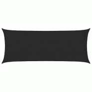 Voile d'ombrage 160 g/m² Noir 2x4,5 m PEHD Modèle Ombre Latitude - 311725
