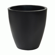 WellHome - Pot de fleurs « Collection Accord » Ø50cm coloris anthracite - gris plastique WH13475