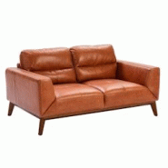 AC ANGEL CERDA Angel Cerdá Canapé 2 places en cuir marron 6046C 159 x 96 x 86 - marron fourrure 8435631002819 AC ANGEL CERDA Angel Cerdá Canapé 2 places en cuir marron 6046C 159 x 96 x 86 - marron fourrure 8435631002819