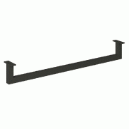 Barre de suspension noire pour structure Cage L60cm