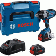 Boulonneuse à choc 18v gds 18v-1600 hc + 2 batteries 8ah + chargeur en coffret l-boxx - BOSCH - 06019m1002 - 857942 Boulonneuse à choc 18v gds 18v-1600 hc + 2 batteries 8ah + chargeur en coffret l-boxx - BOSCH - 06019m1002 - 857942