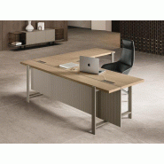 Bureau de direction Horo Line avec retour - About Office