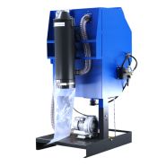 Cabine de sablage ARENA avec système de filtration et éclairage LED