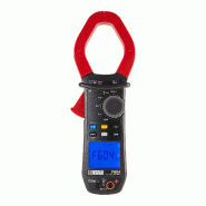 CHAUVIN ARNOUX - Pince multimètre AC/DC TRMS - 1000V CATIV/1500V CATIII - IP54 - 2000A AC/3000A DC - 1200V AC/1700V DC - Résistances, Continuité sonore, Test diode, Température via TC-K