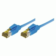 Cordon rj45 sur câble catégorie 7 s/ftp lsoh snagless gris - 35 m 850039