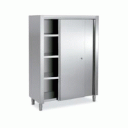 Distform Armoire haute inox P 600 x H 1900 2 portes coulissantes longueur 1200 mm - Q0240001 Distform Armoire haute inox P 600 x H 1900 2 portes coulissantes longueur 1200 mm - Q0240001