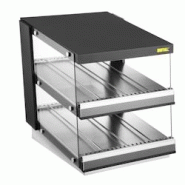 Equipementpro - Vitrine Chauffante de Comptoir Professionnelle 60 Tartes 650 watts - Buffalo - HW925 Equipementpro - Vitrine Chauffante de Comptoir Professionnelle 60 Tartes 650 watts - Buffalo - HW925