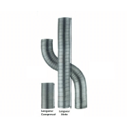 Gaine alu flexible 0,75 a 3 m extensibles - 100_0