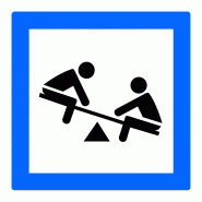 Panneau services jeux d'enfants CE23 Panneau services jeux d'enfants CE23