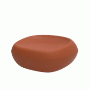 Pouf design in & out NOMA - argile