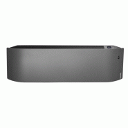 Radiateur connecté Divali plinthe 750W gris étoilé - Atlantic - 507631_0