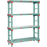 Rayonnage haute résistance 100 x 40 cm - l 1200 x p 500 mm_0