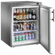 Réfrigérateur bar inox 1 porte pleine - température 0°/+8°c et volu... - PBMA0050/CI