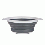 San Ignacio KINVARA - Passoire Pliable avec Poignées 20cm - gris plastique polypropylène SANR101