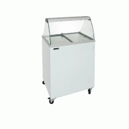 Vitrine a glace IC200SC-SO (191 / 165 L) Blanc TEFCOLD